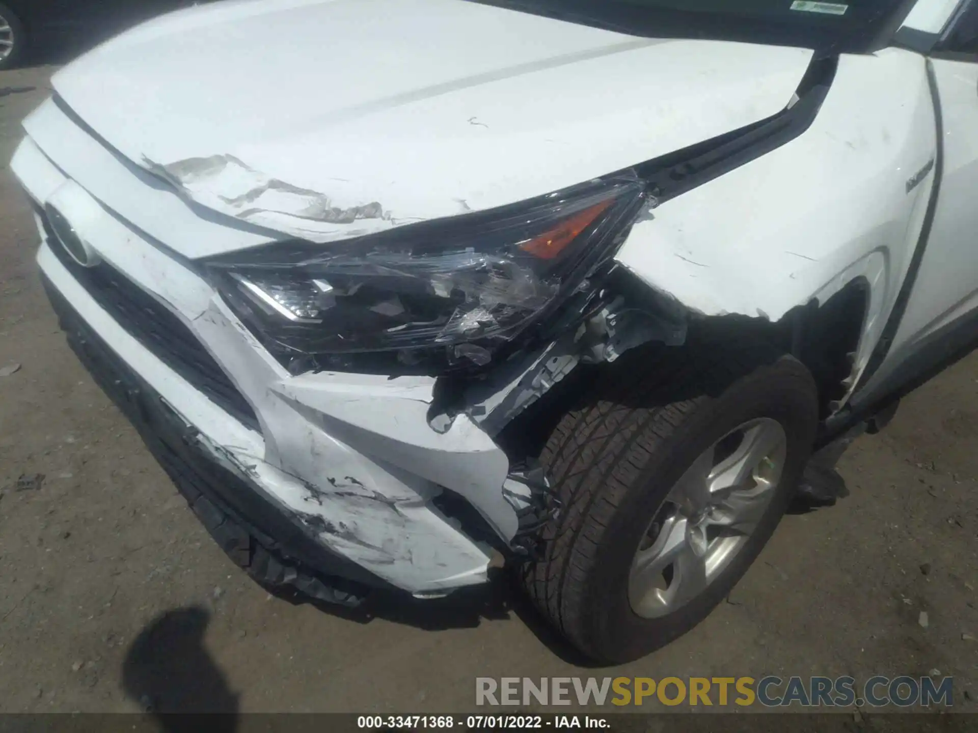 6 Photograph of a damaged car 2T3RWRFV0KW002603 TOYOTA RAV4 2019