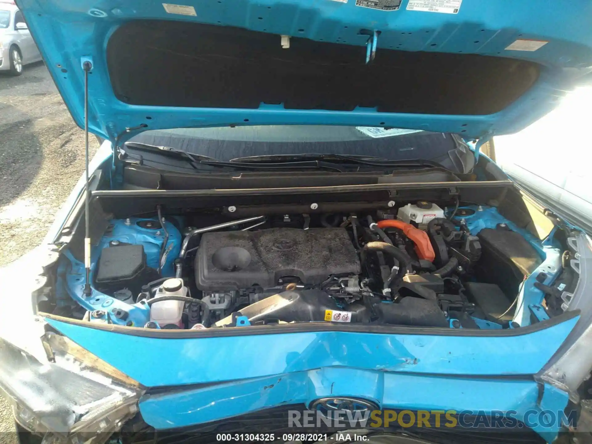 10 Photograph of a damaged car 2T3RWRFV0KW023564 TOYOTA RAV4 2019