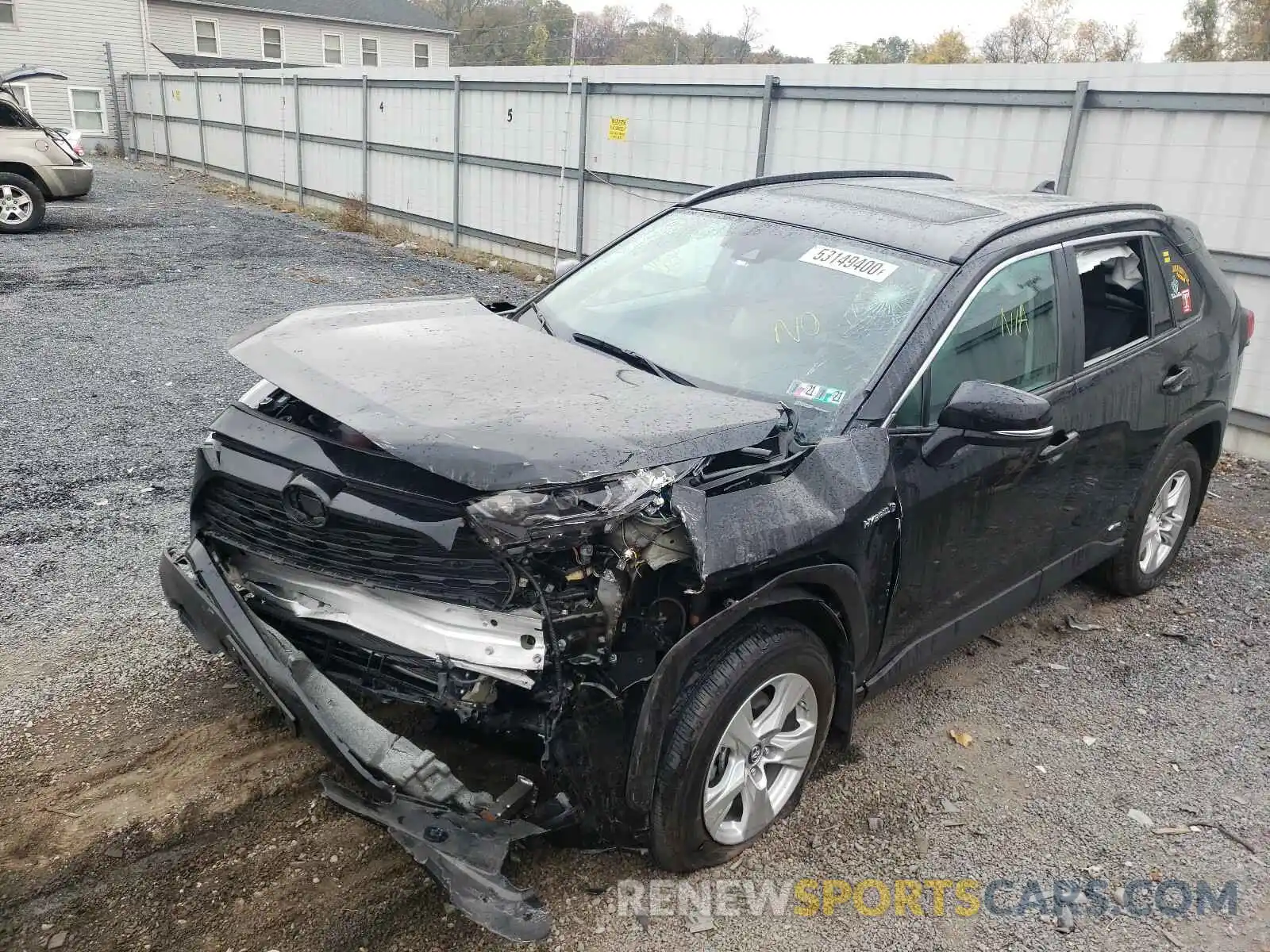 9 Photograph of a damaged car 2T3RWRFV1KW016025 TOYOTA RAV4 2019