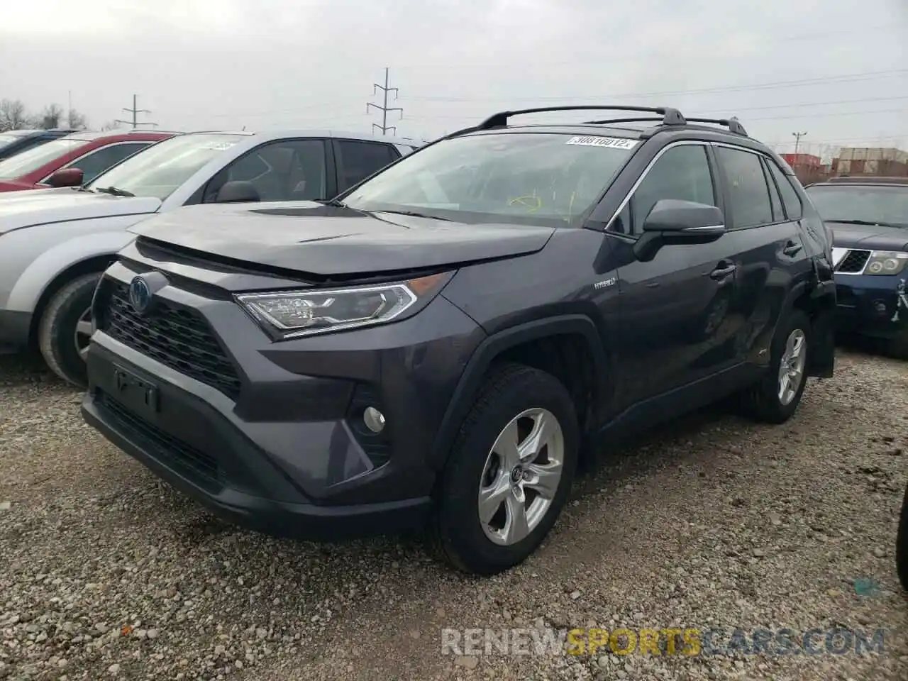 2 Photograph of a damaged car 2T3RWRFV1KW016137 TOYOTA RAV4 2019