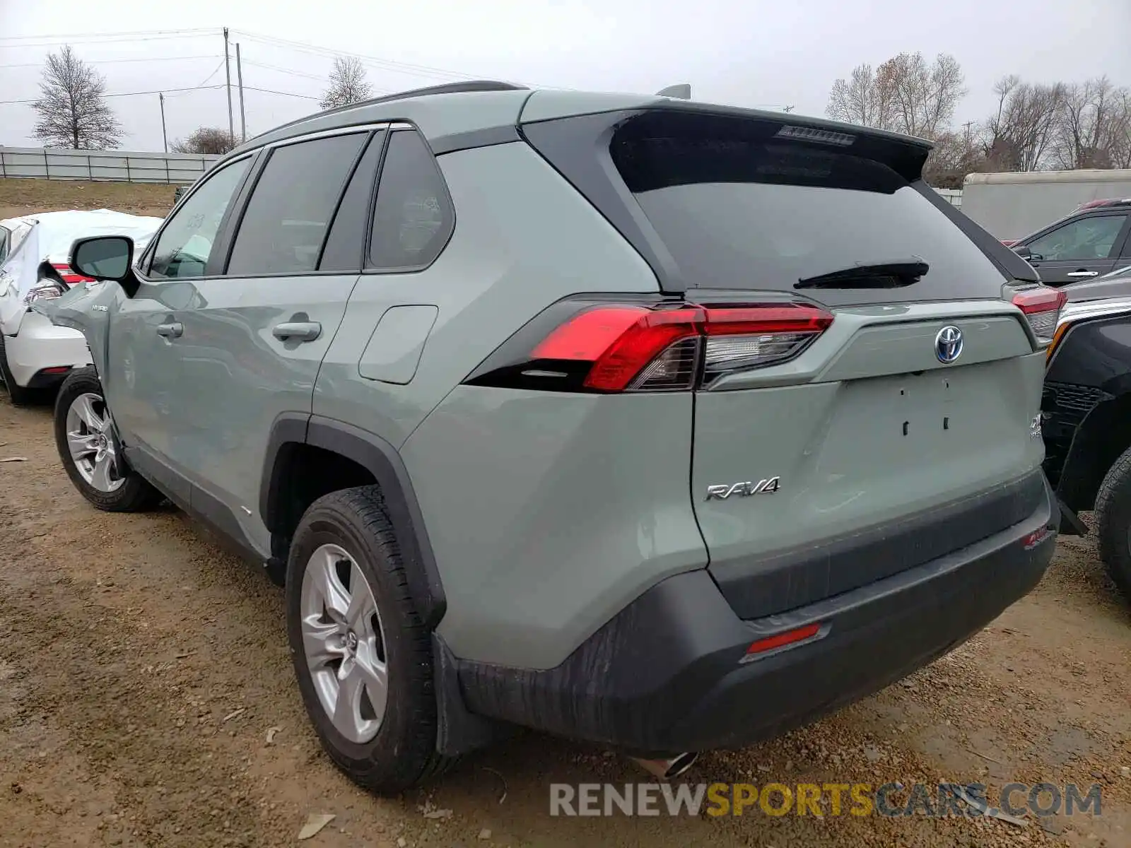 3 Photograph of a damaged car 2T3RWRFV1KW043564 TOYOTA RAV4 2019