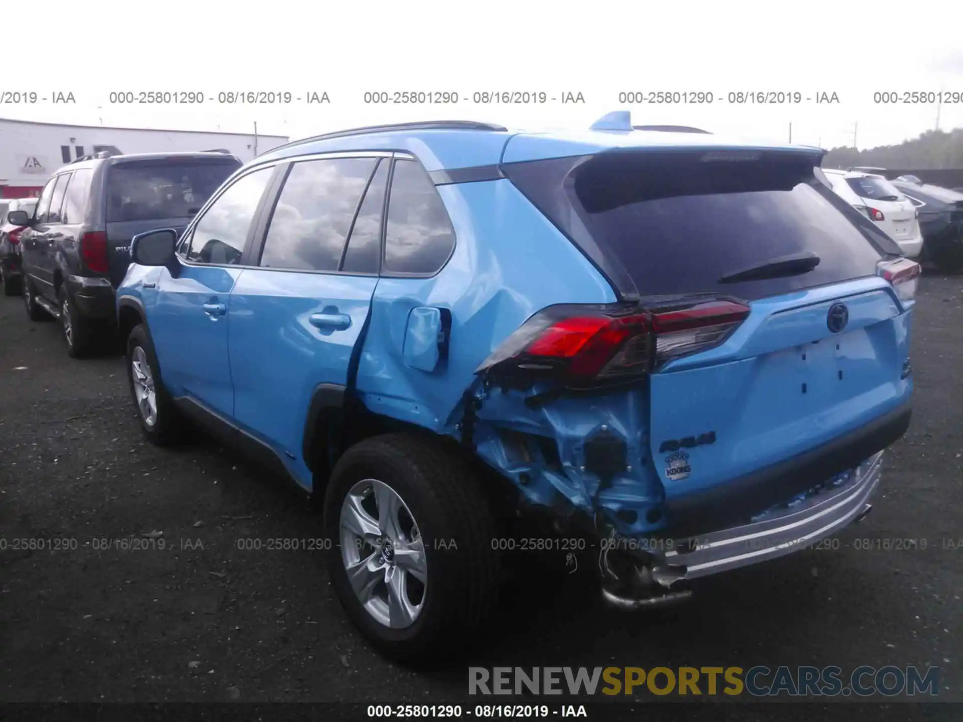 3 Photograph of a damaged car 2T3RWRFV2KW023310 TOYOTA RAV4 2019