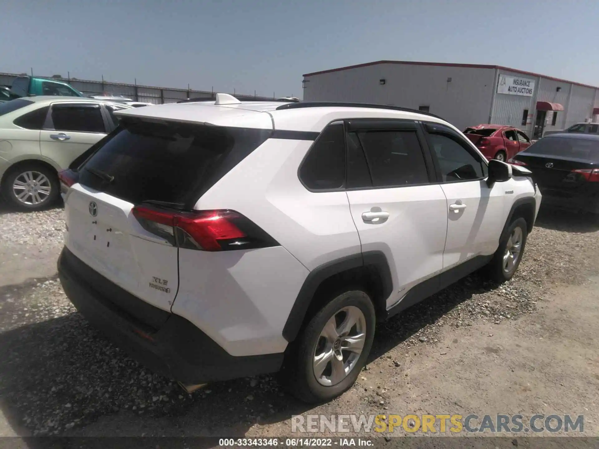 4 Photograph of a damaged car 2T3RWRFV2KW029754 TOYOTA RAV4 2019