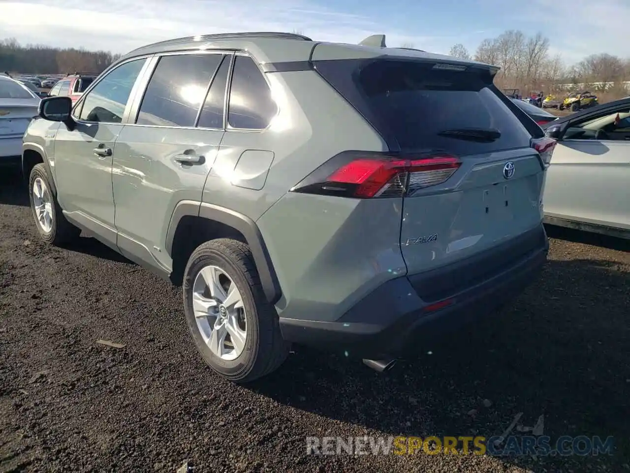 3 Photograph of a damaged car 2T3RWRFV3KW023316 TOYOTA RAV4 2019