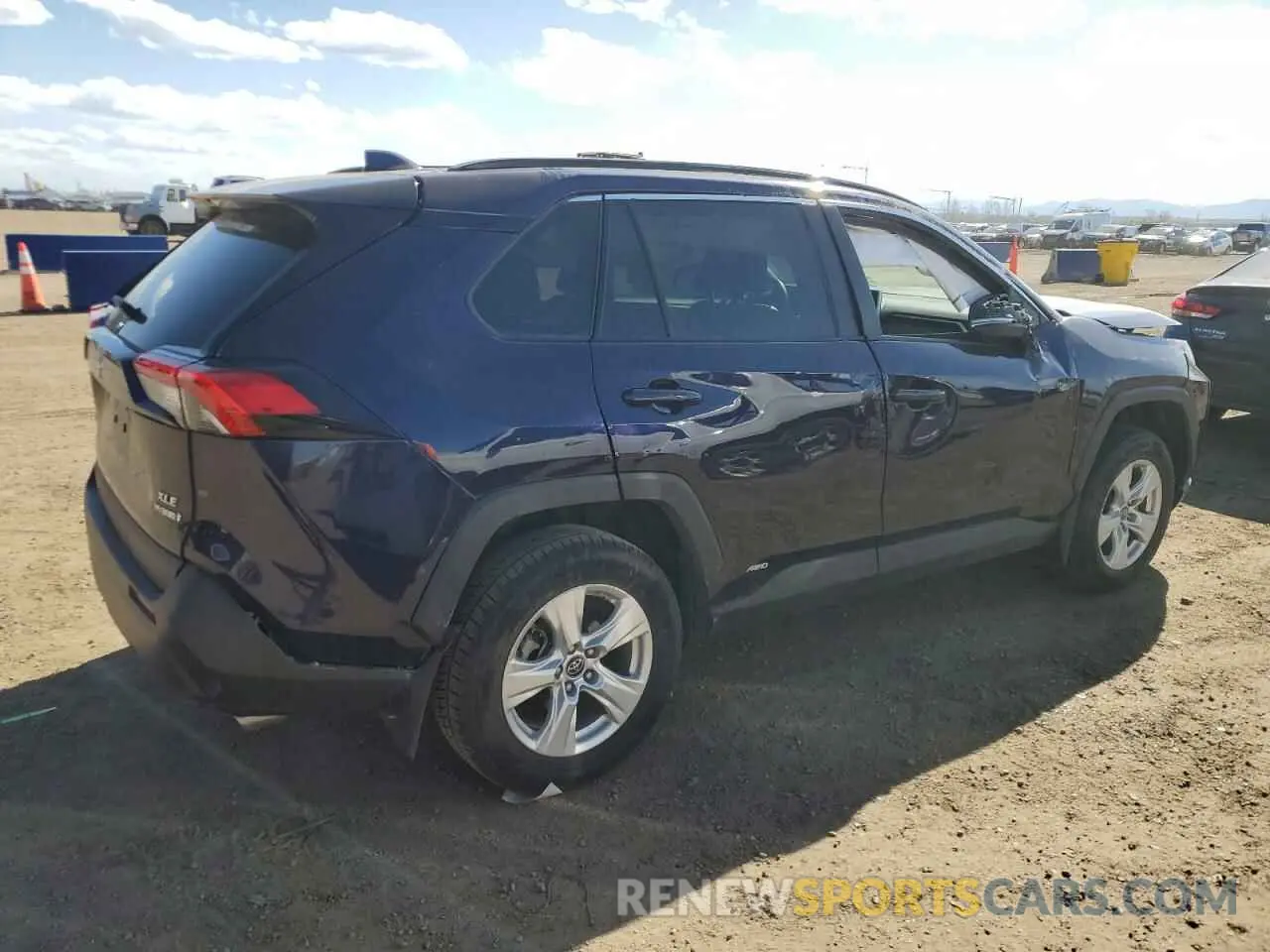 3 Photograph of a damaged car 2T3RWRFV3KW030668 TOYOTA RAV4 2019
