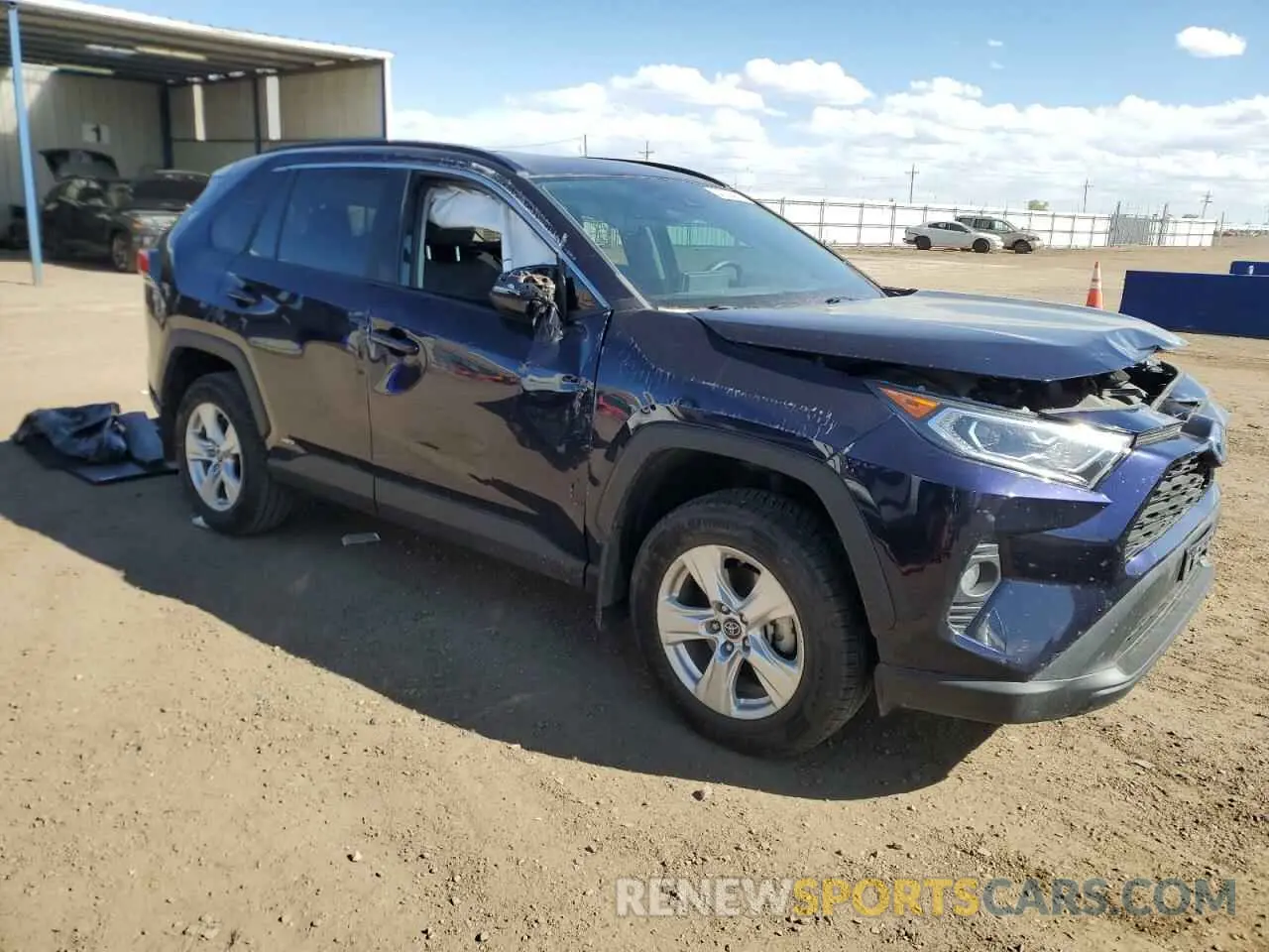 4 Photograph of a damaged car 2T3RWRFV3KW030668 TOYOTA RAV4 2019