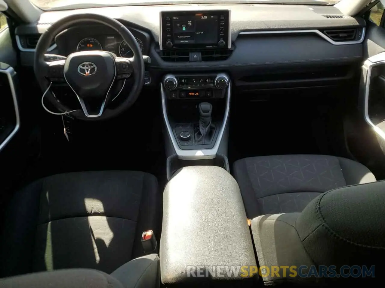 8 Photograph of a damaged car 2T3RWRFV3KW030668 TOYOTA RAV4 2019