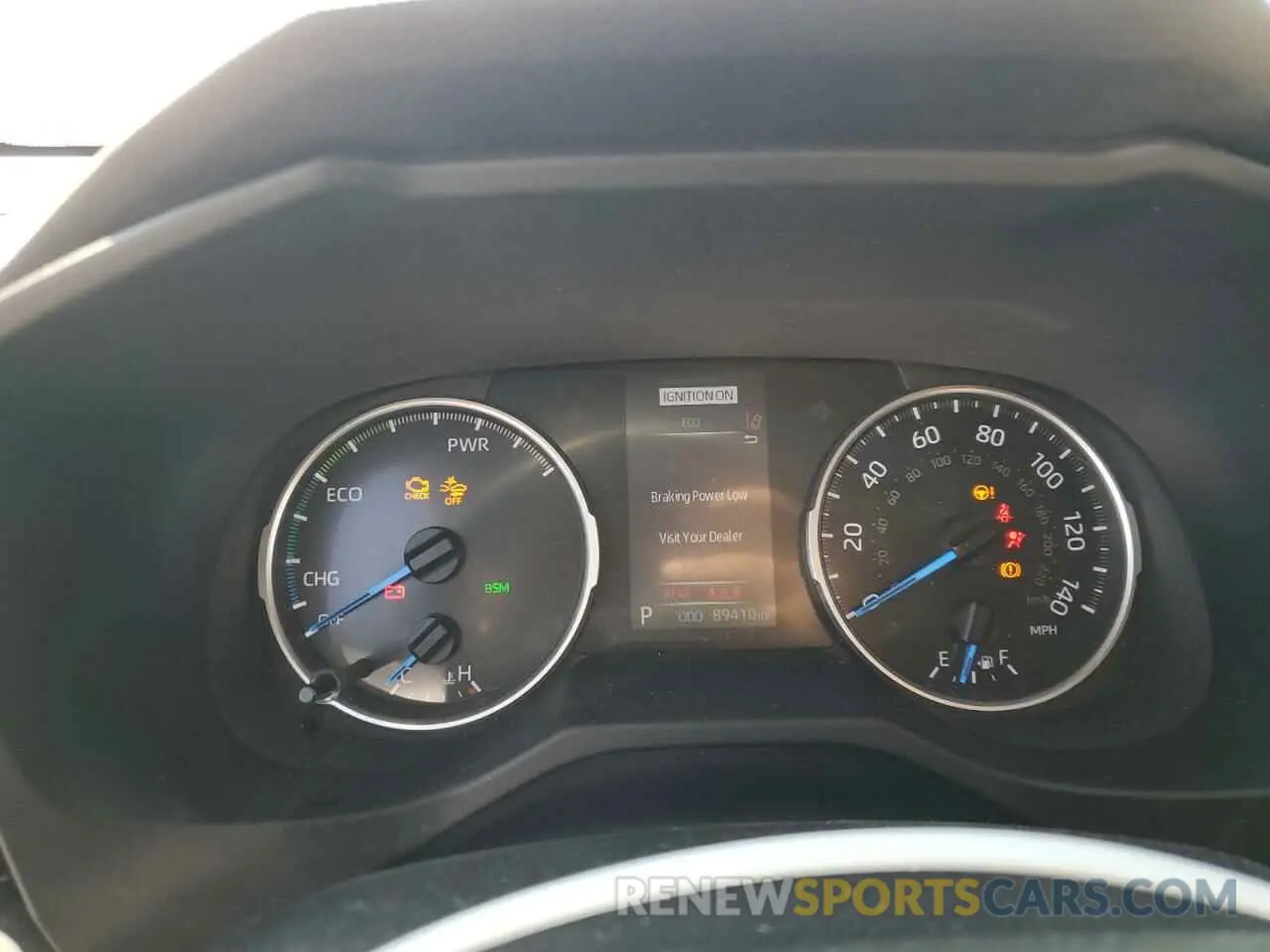 9 Photograph of a damaged car 2T3RWRFV3KW030668 TOYOTA RAV4 2019