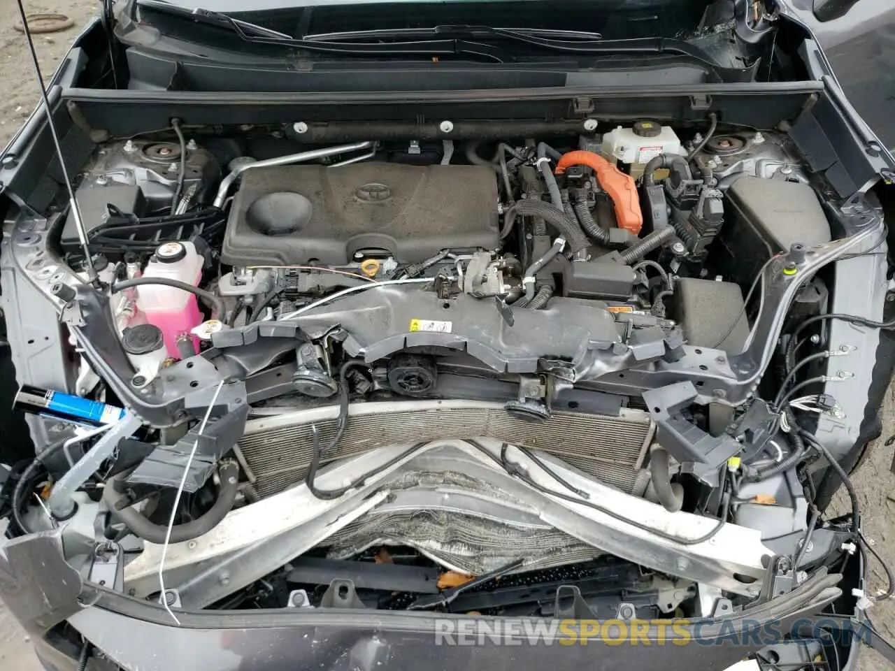 7 Photograph of a damaged car 2T3RWRFV3KW031528 TOYOTA RAV4 2019
