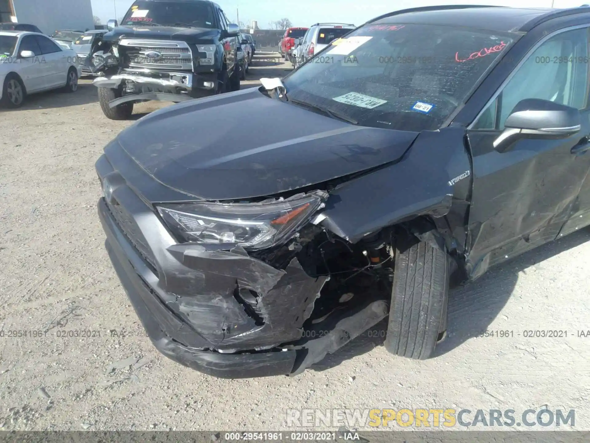 6 Photograph of a damaged car 2T3RWRFV3KW036311 TOYOTA RAV4 2019