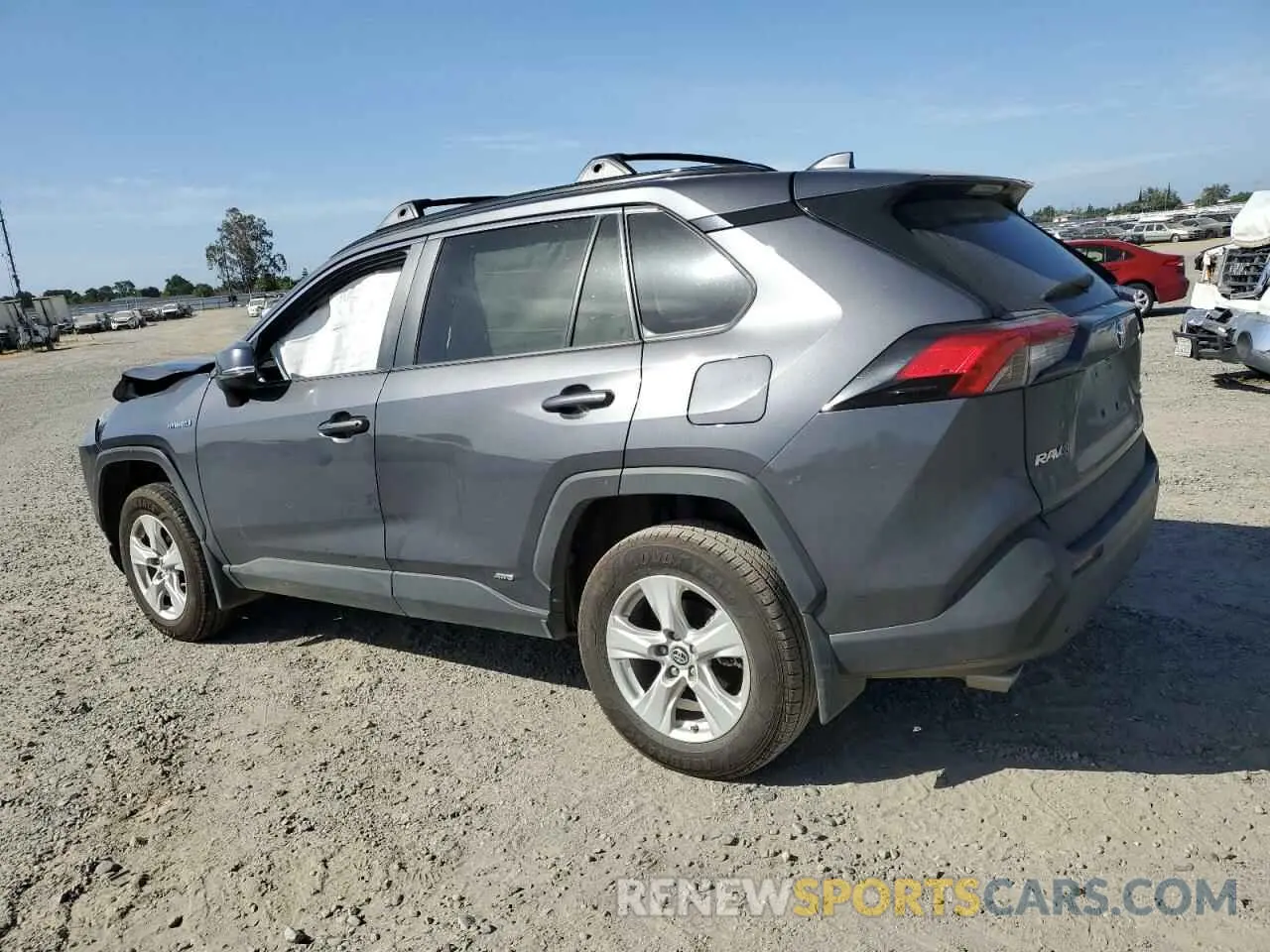 2 Photograph of a damaged car 2T3RWRFV4KW018271 TOYOTA RAV4 2019