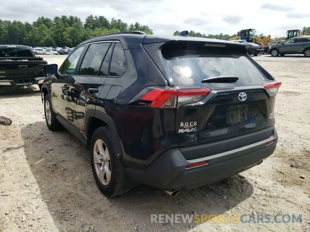 3 Photograph of a damaged car 2T3RWRFV5KW031174 TOYOTA RAV4 2019