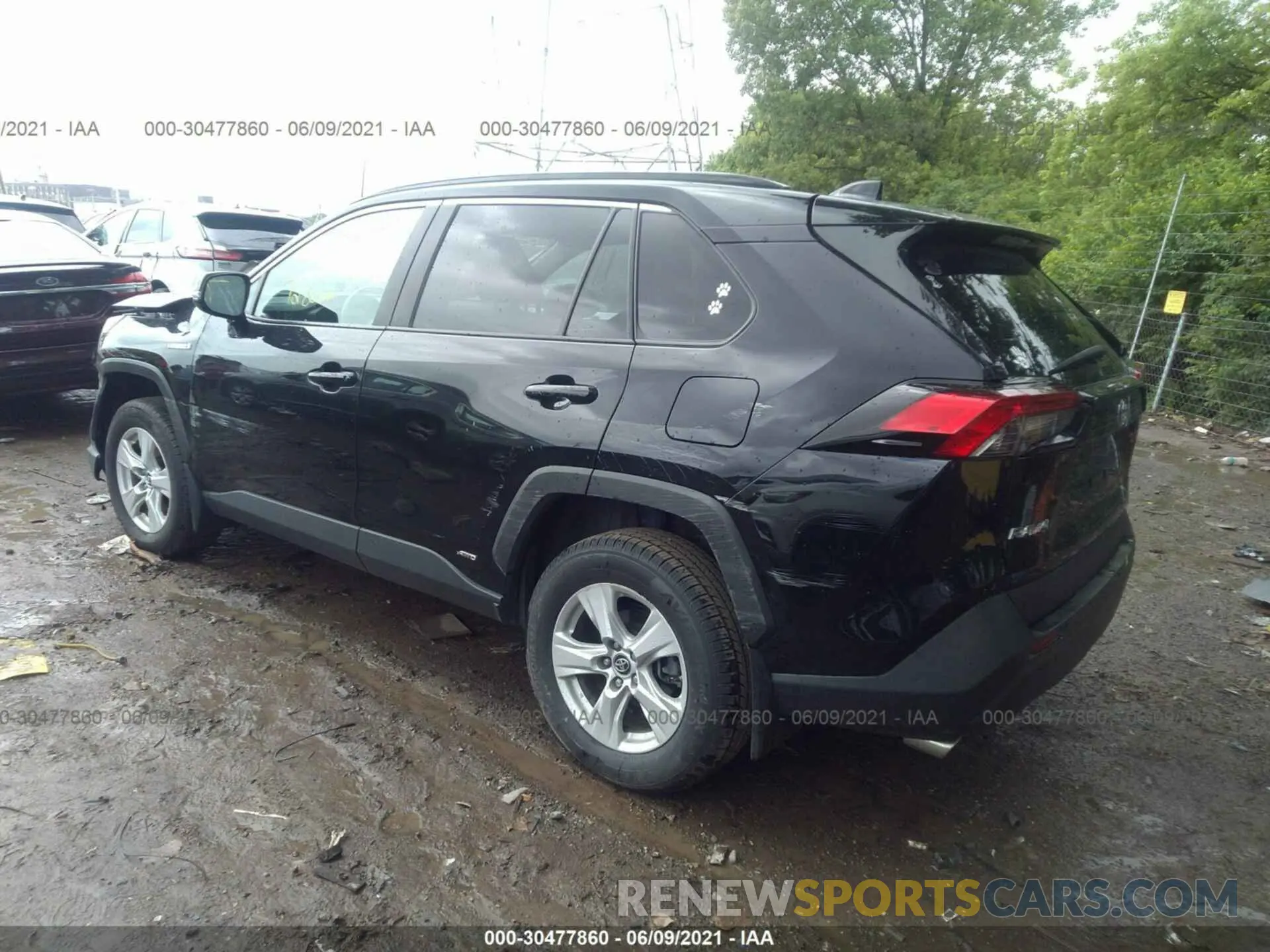3 Photograph of a damaged car 2T3RWRFV6KW021527 TOYOTA RAV4 2019
