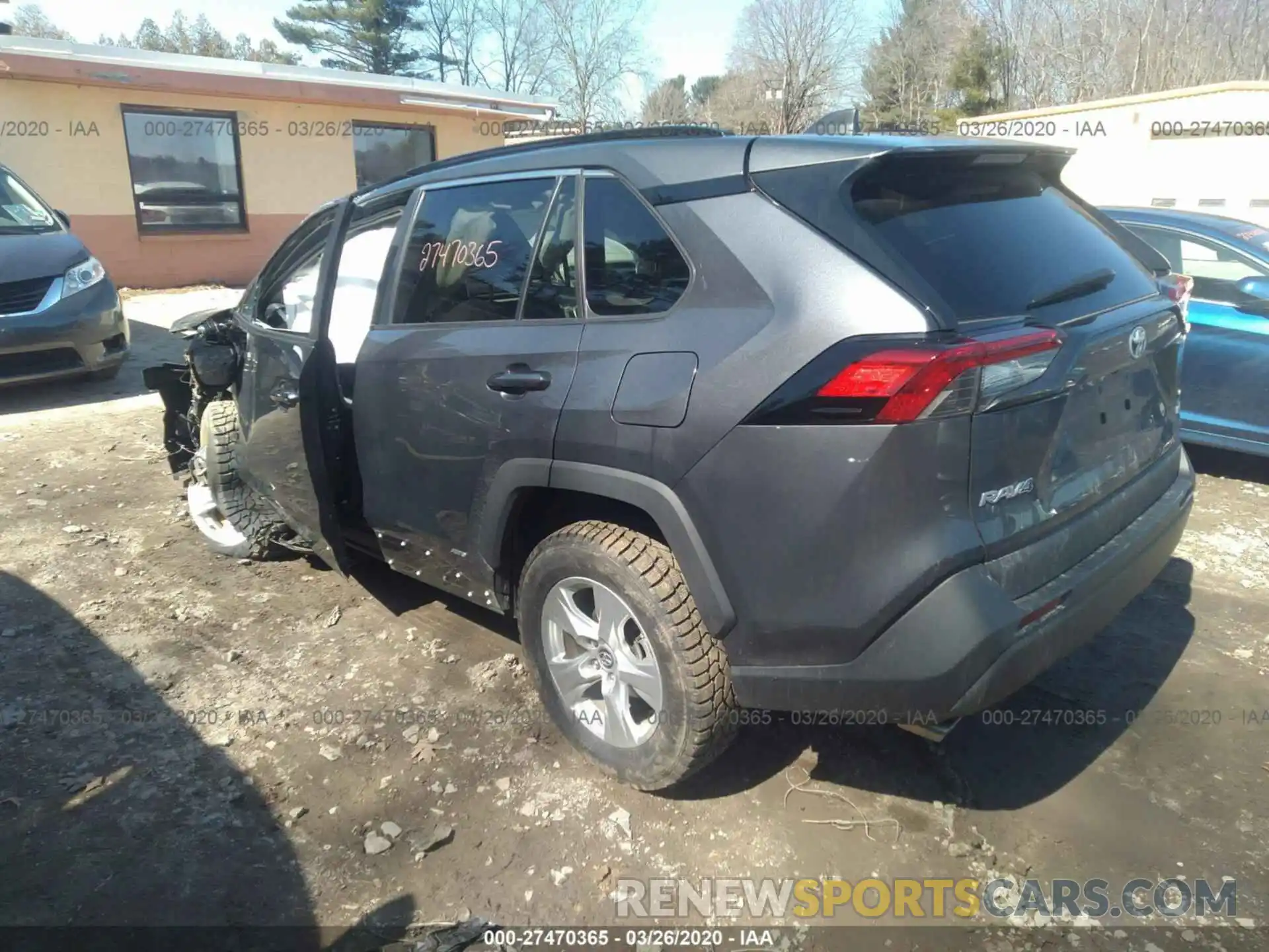 3 Photograph of a damaged car 2T3RWRFV6KW033144 TOYOTA RAV4 2019