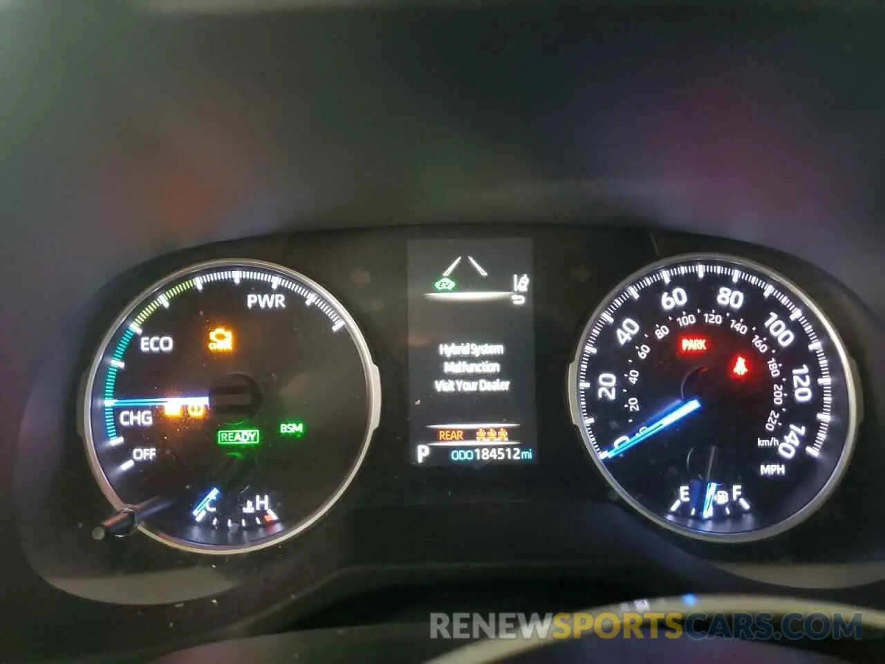 9 Photograph of a damaged car 2T3RWRFV7KW018121 TOYOTA RAV4 2019