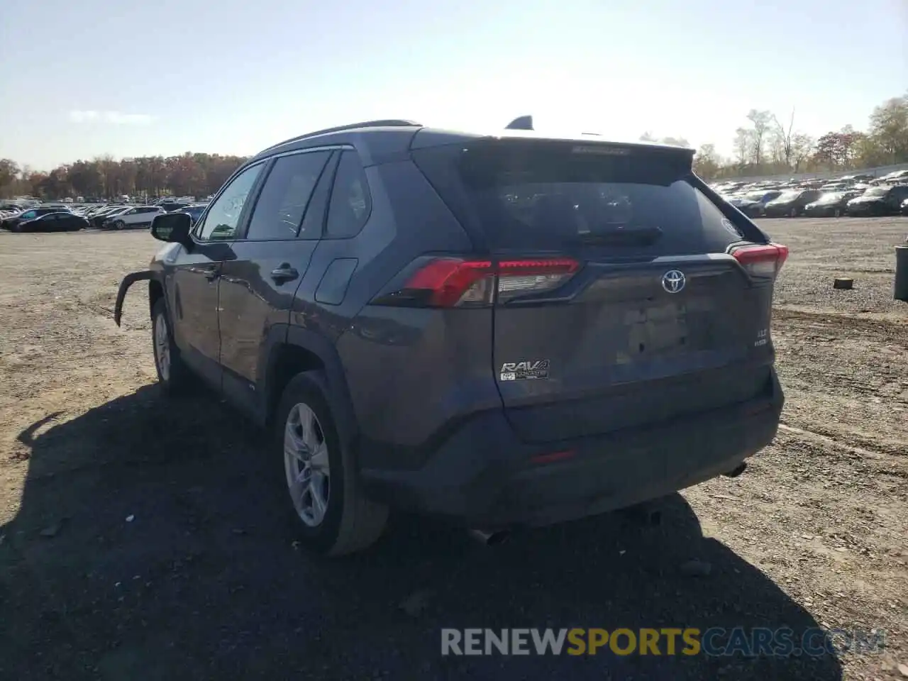 3 Photograph of a damaged car 2T3RWRFV7KW030866 TOYOTA RAV4 2019