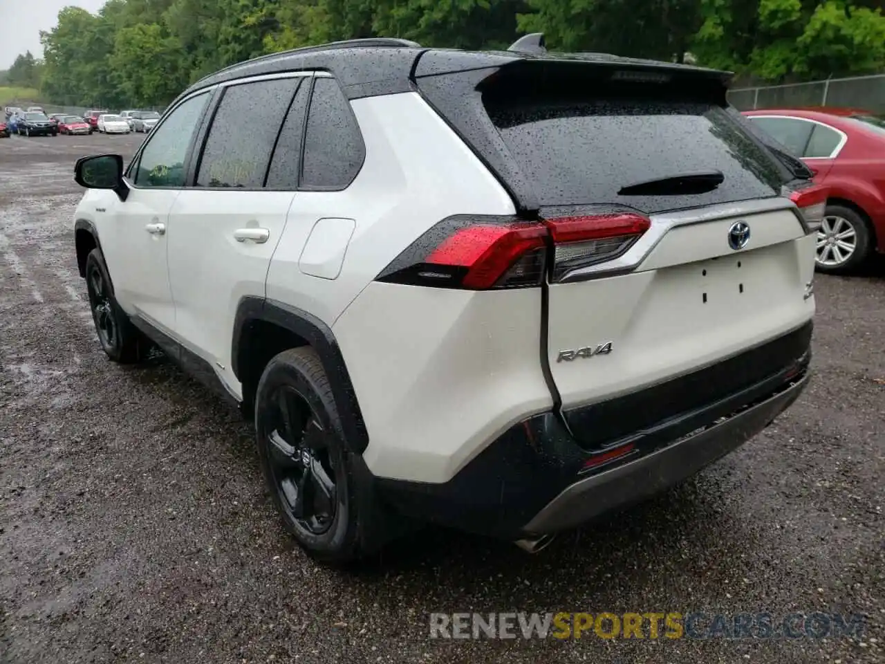 3 Photograph of a damaged car 2T3RWRFV9KW007315 TOYOTA RAV4 2019