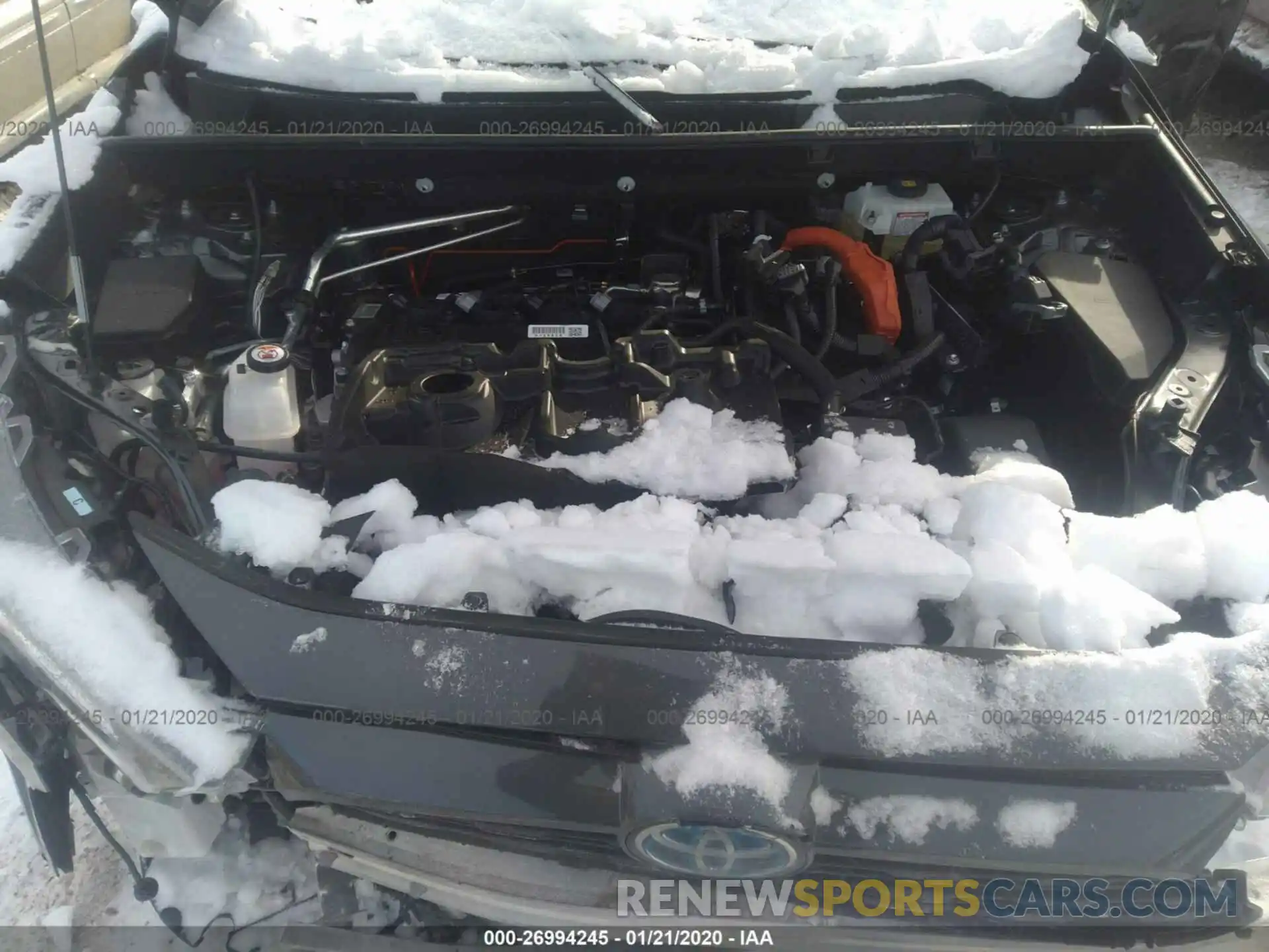 10 Photograph of a damaged car 2T3RWRFV9KW007346 TOYOTA RAV4 2019