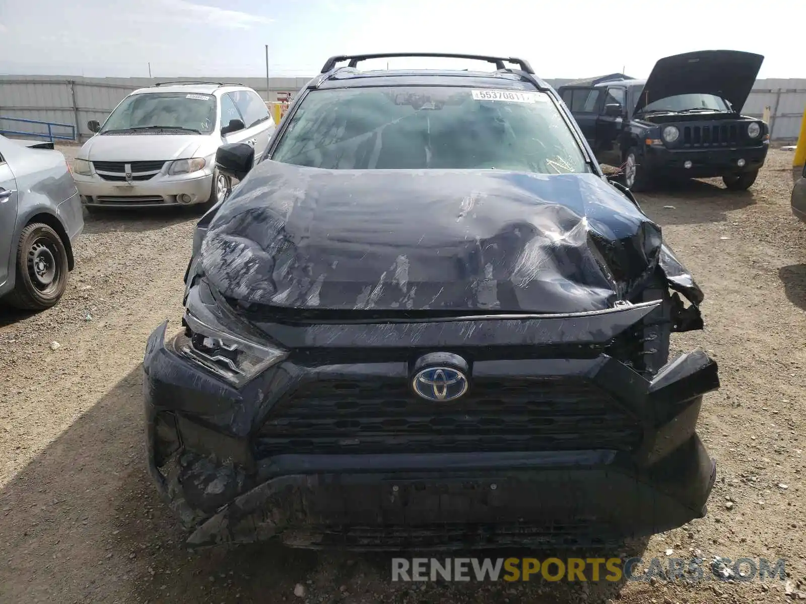 9 Photograph of a damaged car 2T3RWRFVXKW006089 TOYOTA RAV4 2019