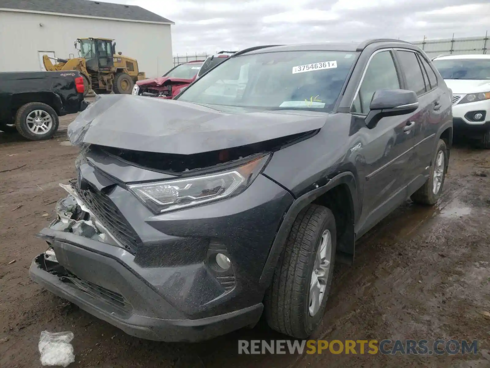 2 Photograph of a damaged car 2T3RWRFVXKW036919 TOYOTA RAV4 2019