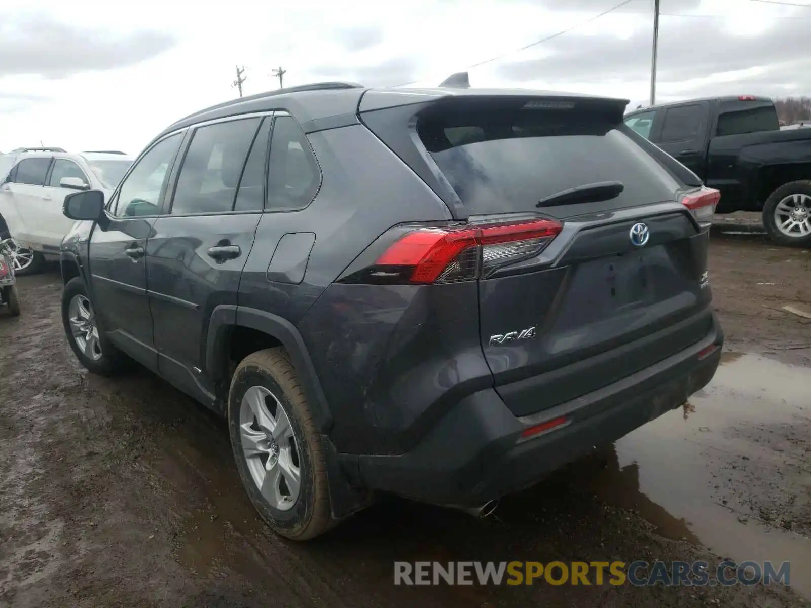 3 Photograph of a damaged car 2T3RWRFVXKW036919 TOYOTA RAV4 2019