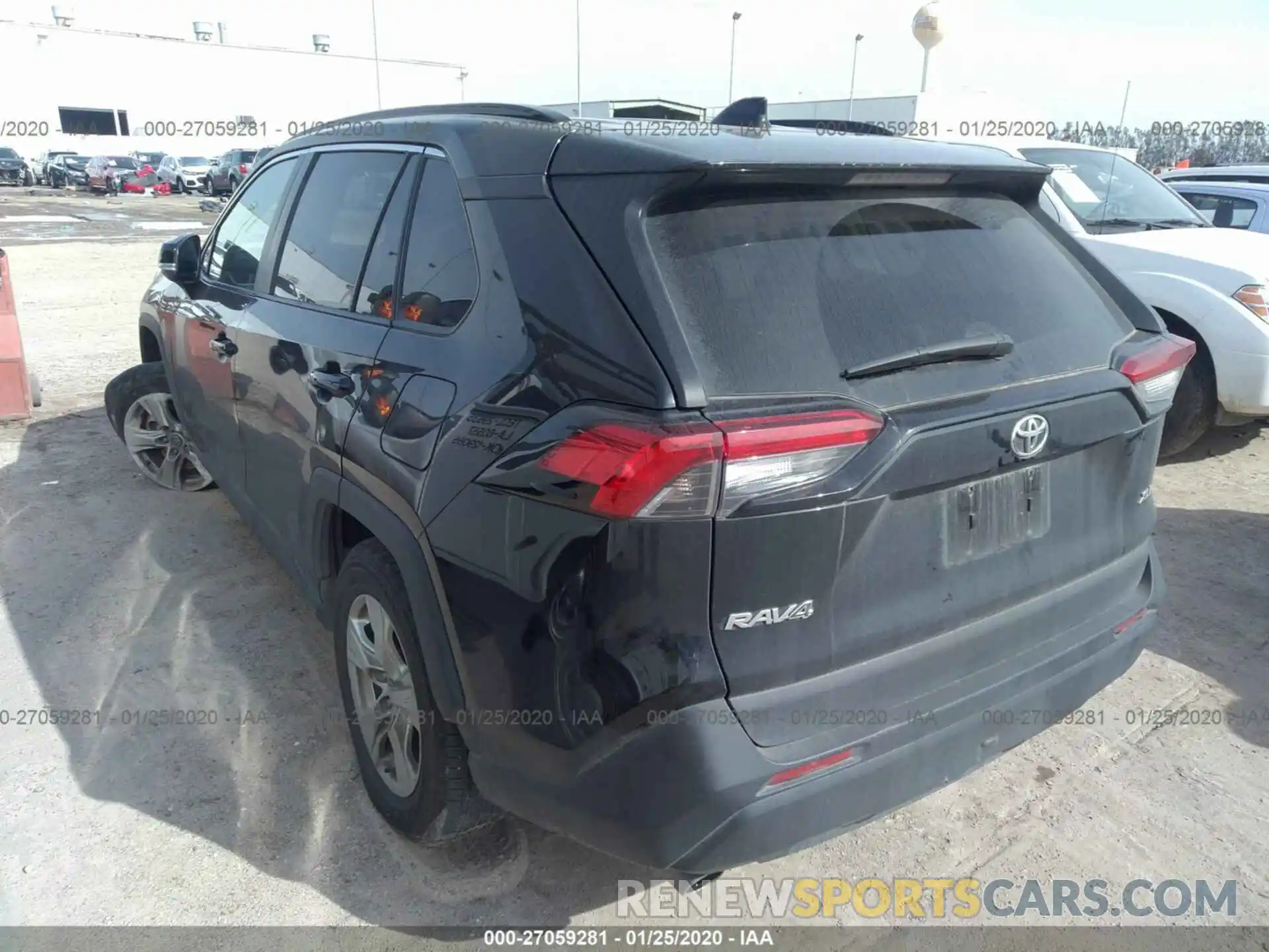 3 Photograph of a damaged car 2T3W1RFV0KW013120 TOYOTA RAV4 2019