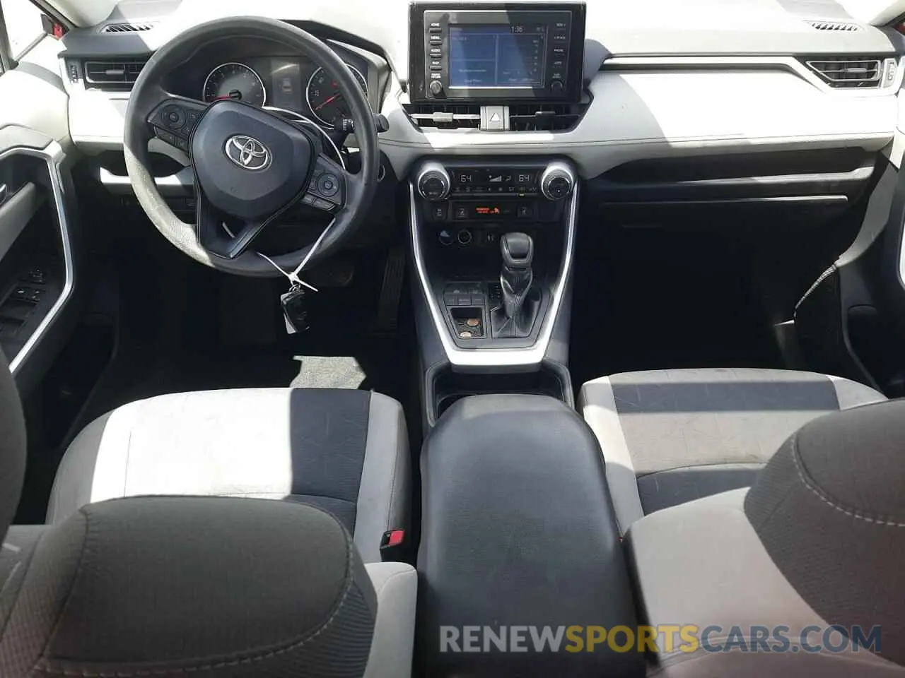 8 Photograph of a damaged car 2T3W1RFV0KW030547 TOYOTA RAV4 2019
