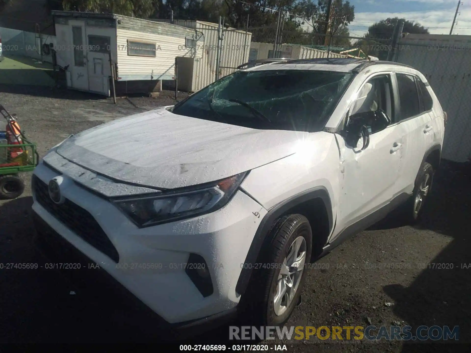 2 Photograph of a damaged car 2T3W1RFV1KC003584 TOYOTA RAV4 2019