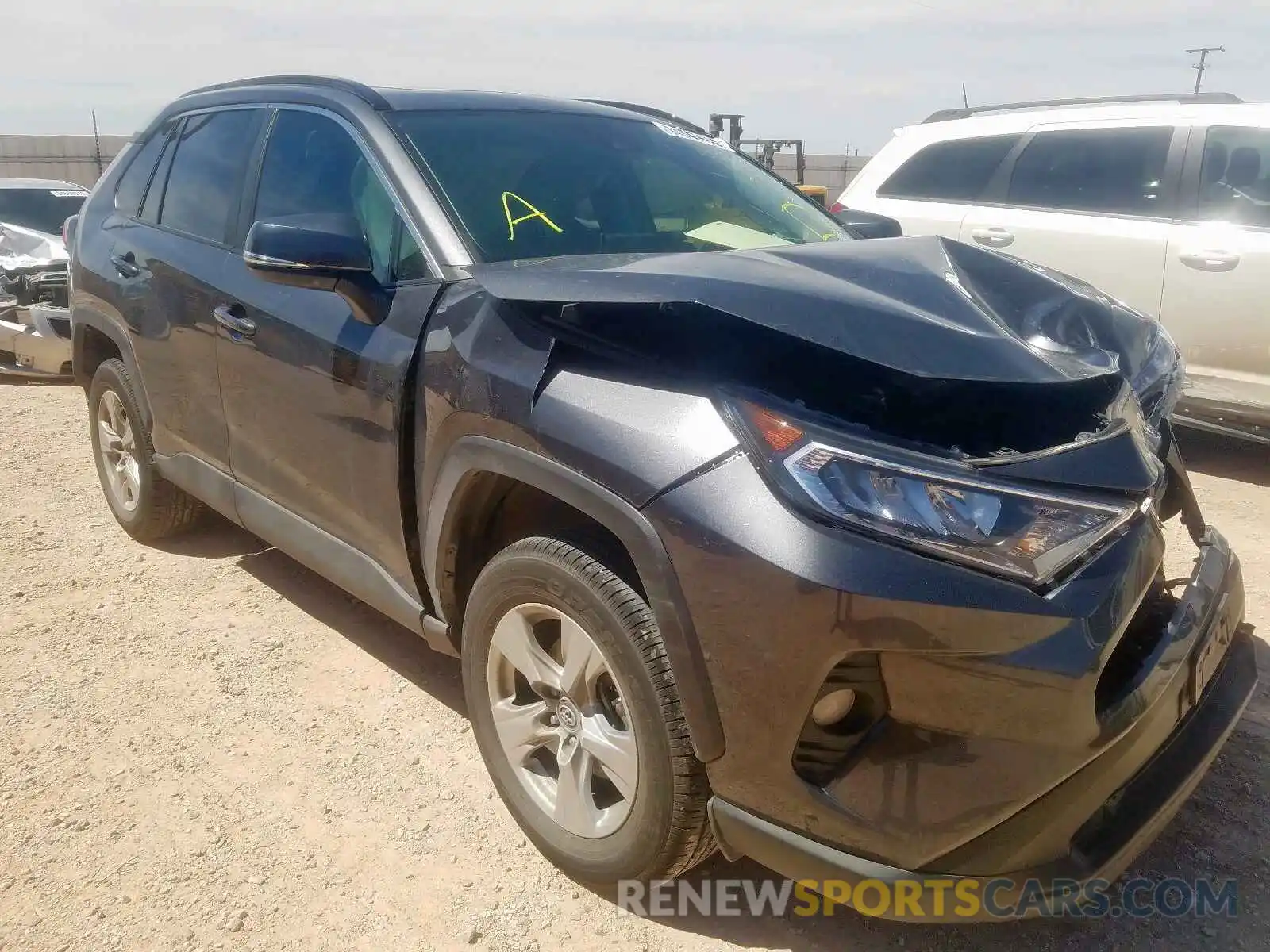 1 Photograph of a damaged car 2T3W1RFV1KC010759 TOYOTA RAV4 2019