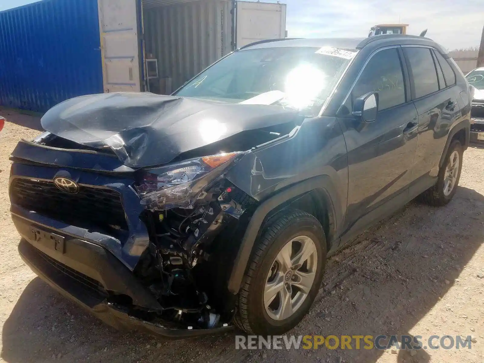 2 Photograph of a damaged car 2T3W1RFV1KC010759 TOYOTA RAV4 2019