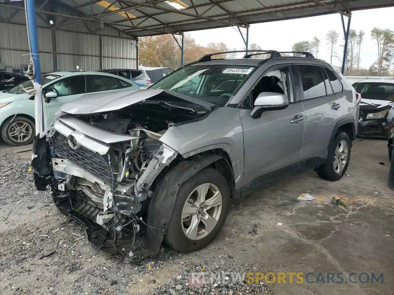 1 Photograph of a damaged car 2T3W1RFV1KC015251 TOYOTA RAV4 2019