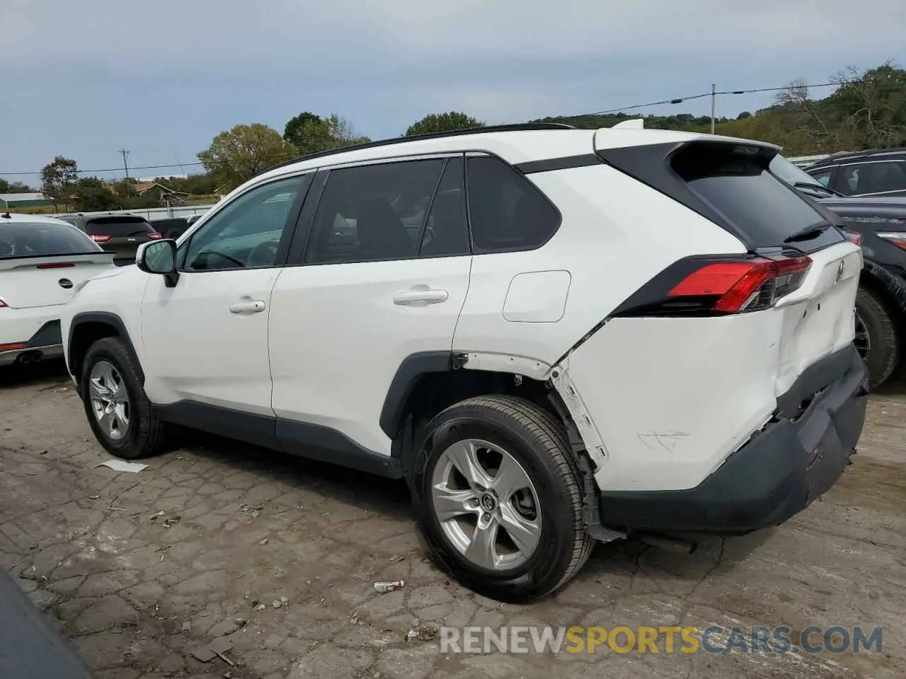 2 Photograph of a damaged car 2T3W1RFV1KC030428 TOYOTA RAV4 2019