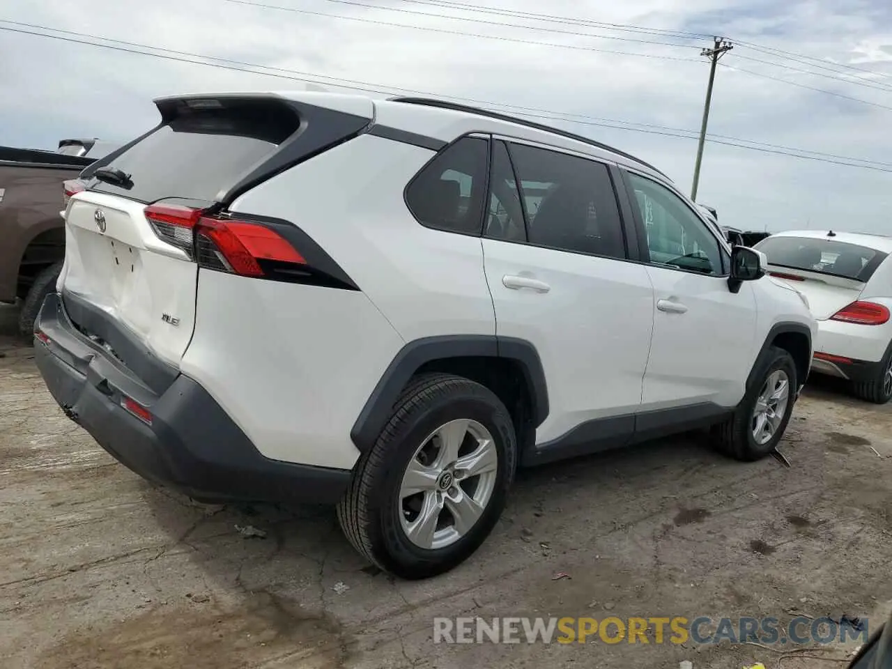 3 Photograph of a damaged car 2T3W1RFV1KC030428 TOYOTA RAV4 2019