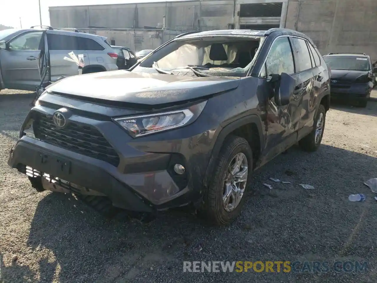 2 Photograph of a damaged car 2T3W1RFV1KW013904 TOYOTA RAV4 2019