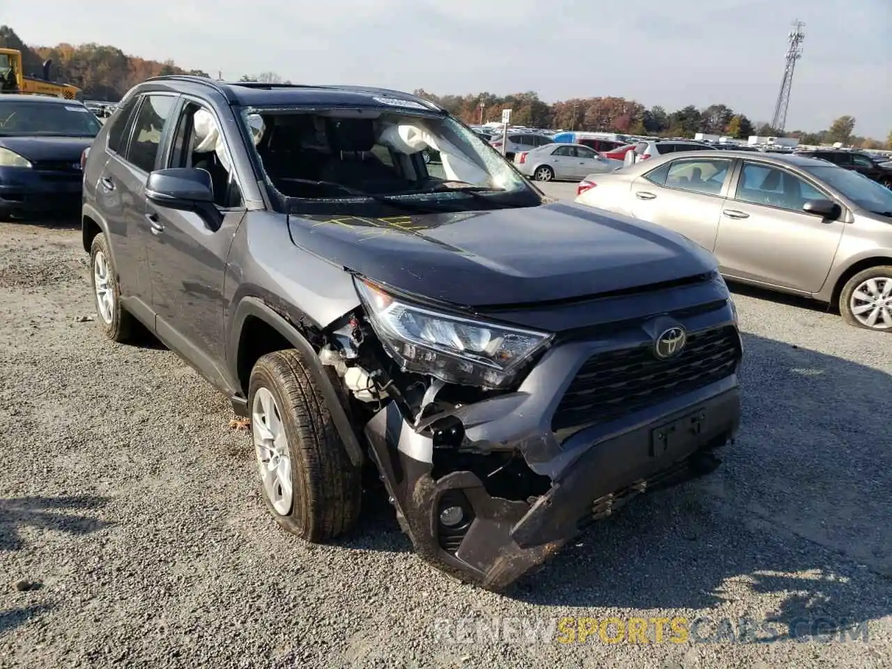 9 Photograph of a damaged car 2T3W1RFV1KW013904 TOYOTA RAV4 2019