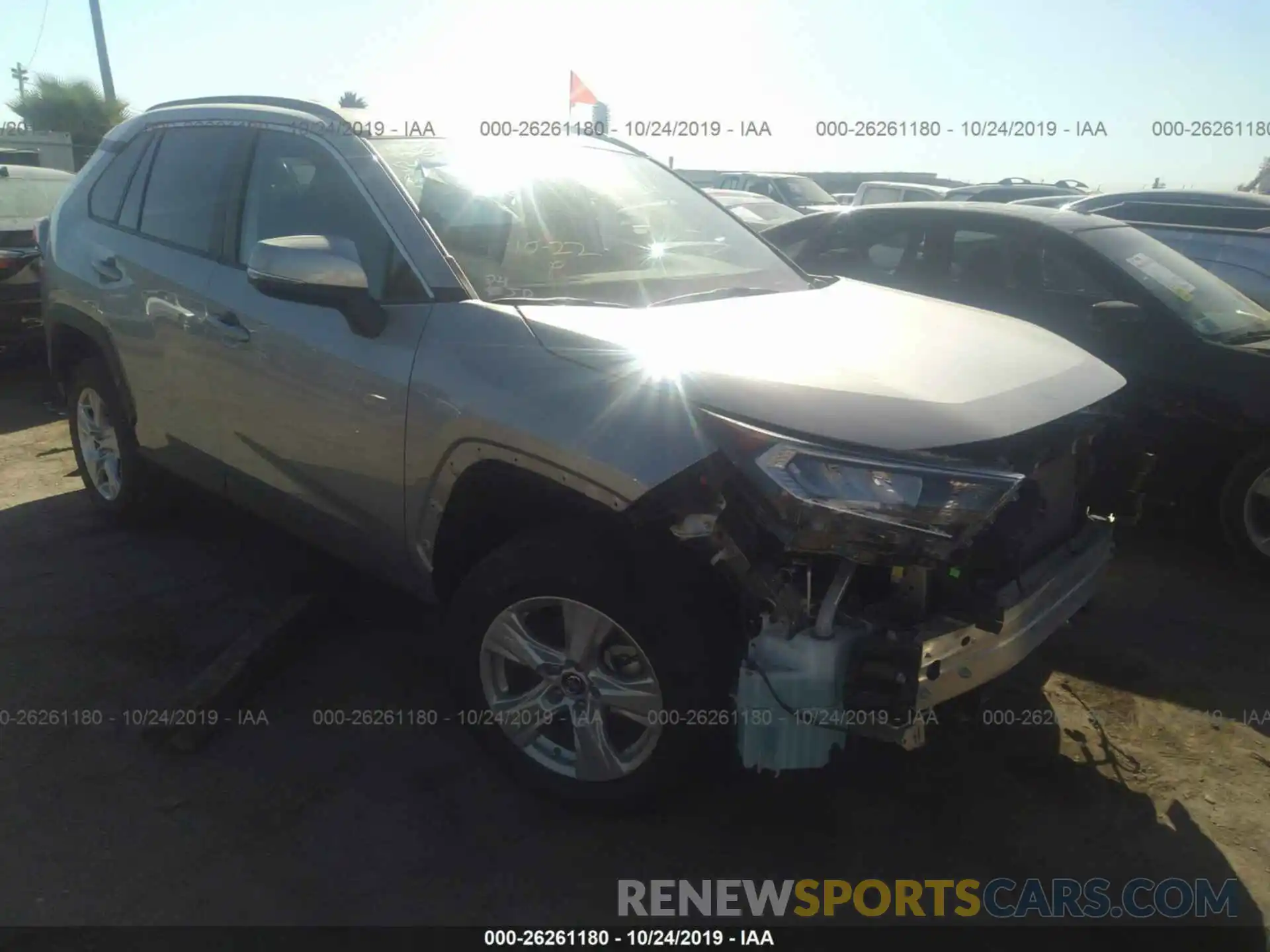 1 Photograph of a damaged car 2T3W1RFV1KW024207 TOYOTA RAV4 2019