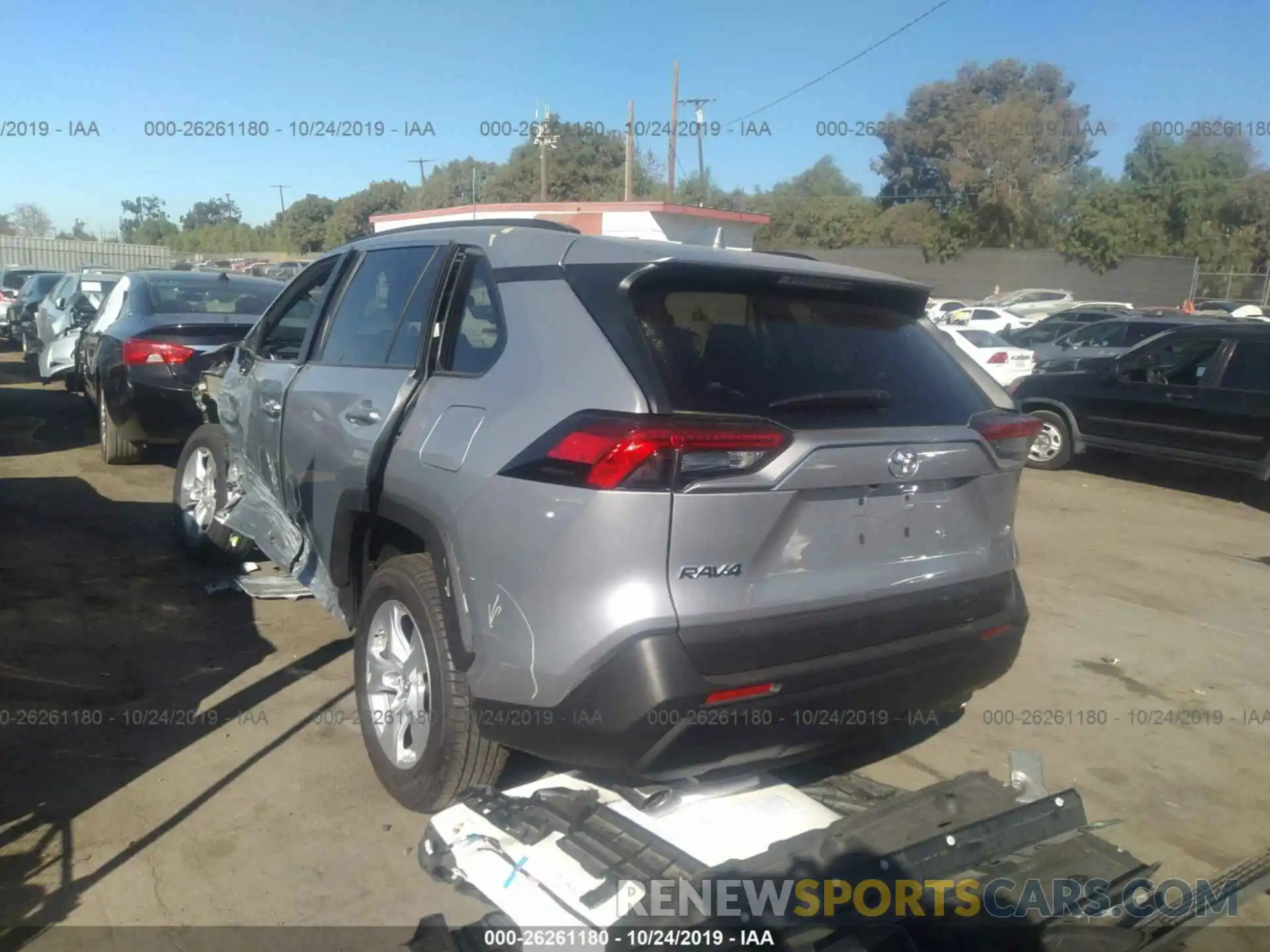 3 Photograph of a damaged car 2T3W1RFV1KW024207 TOYOTA RAV4 2019