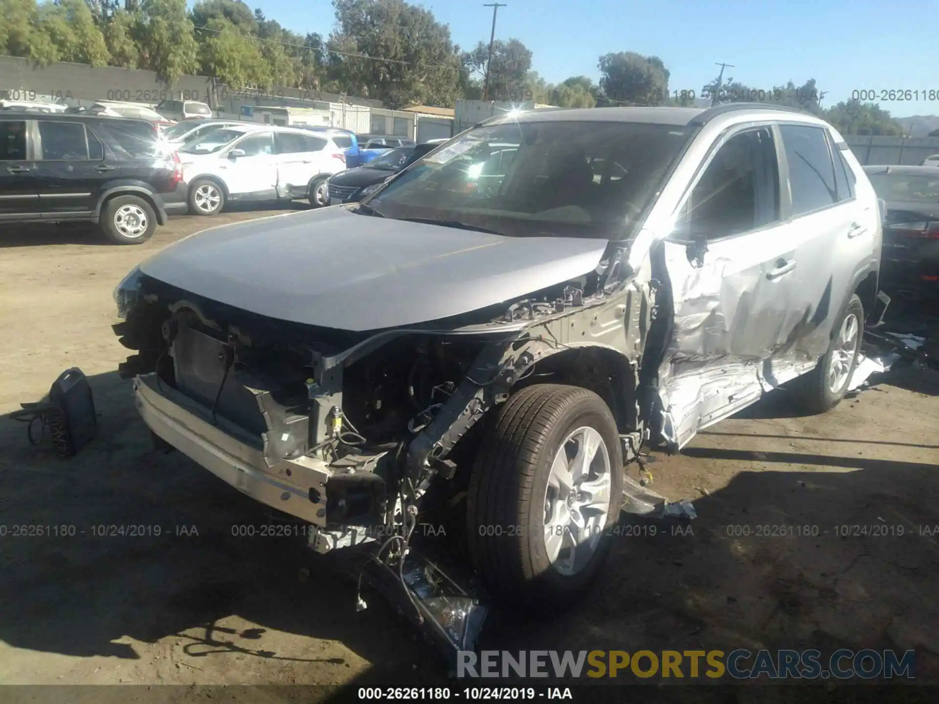 6 Photograph of a damaged car 2T3W1RFV1KW024207 TOYOTA RAV4 2019