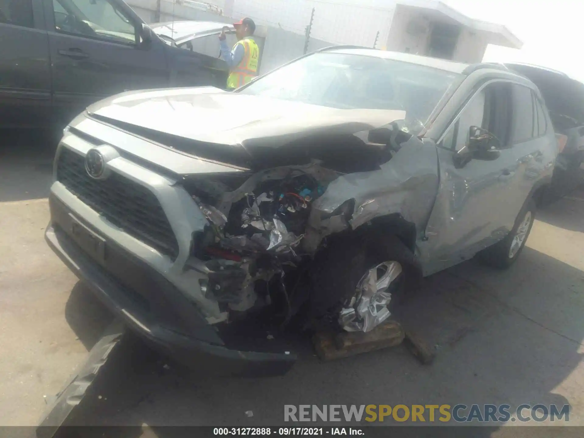 6 Photograph of a damaged car 2T3W1RFV1KW029410 TOYOTA RAV4 2019