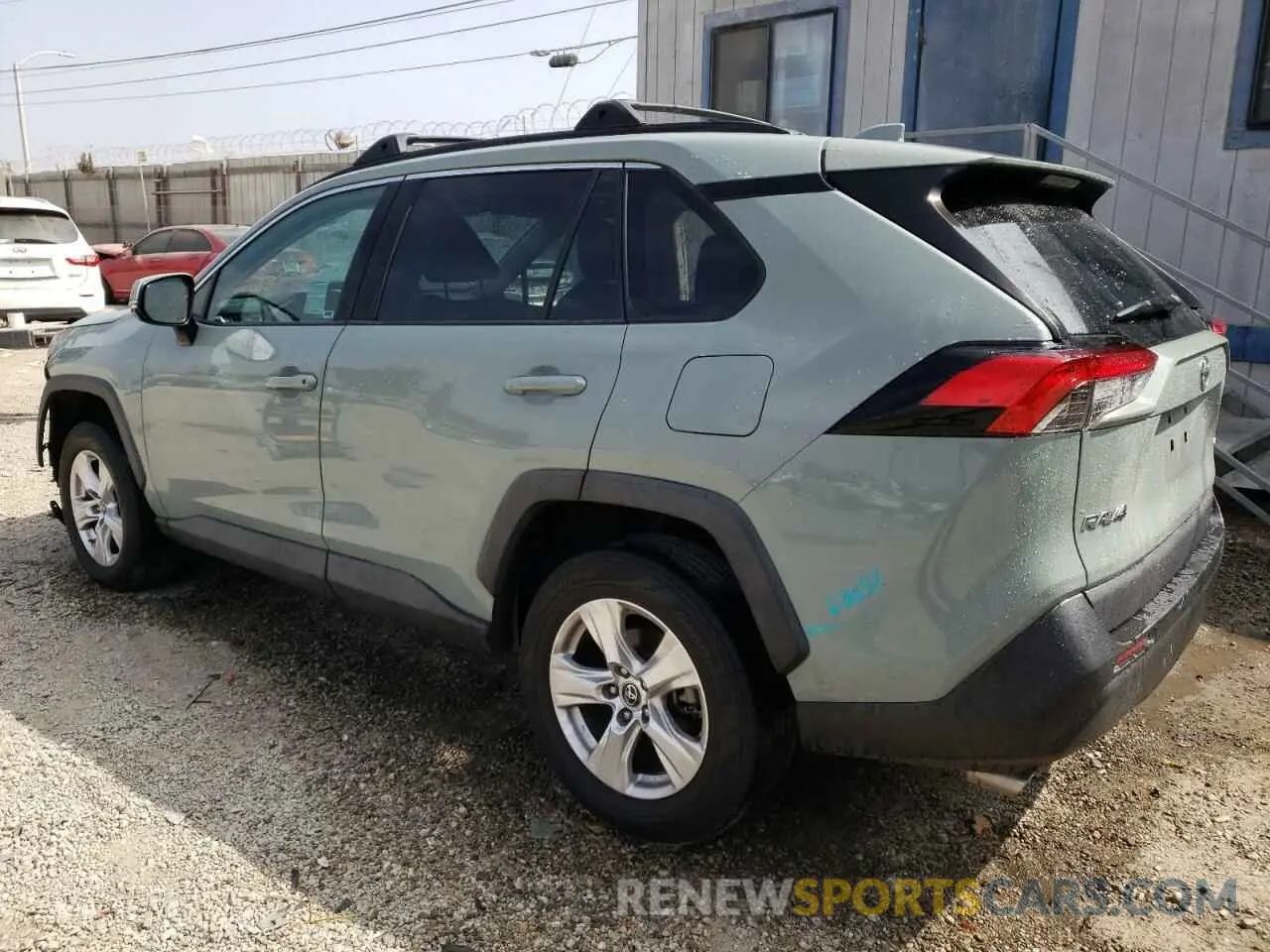 2 Photograph of a damaged car 2T3W1RFV1KW031495 TOYOTA RAV4 2019