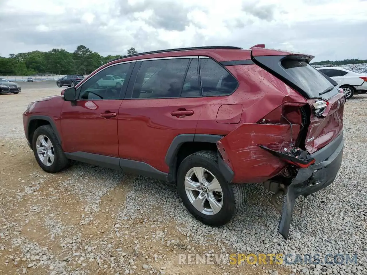 2 Photograph of a damaged car 2T3W1RFV1KW033201 TOYOTA RAV4 2019