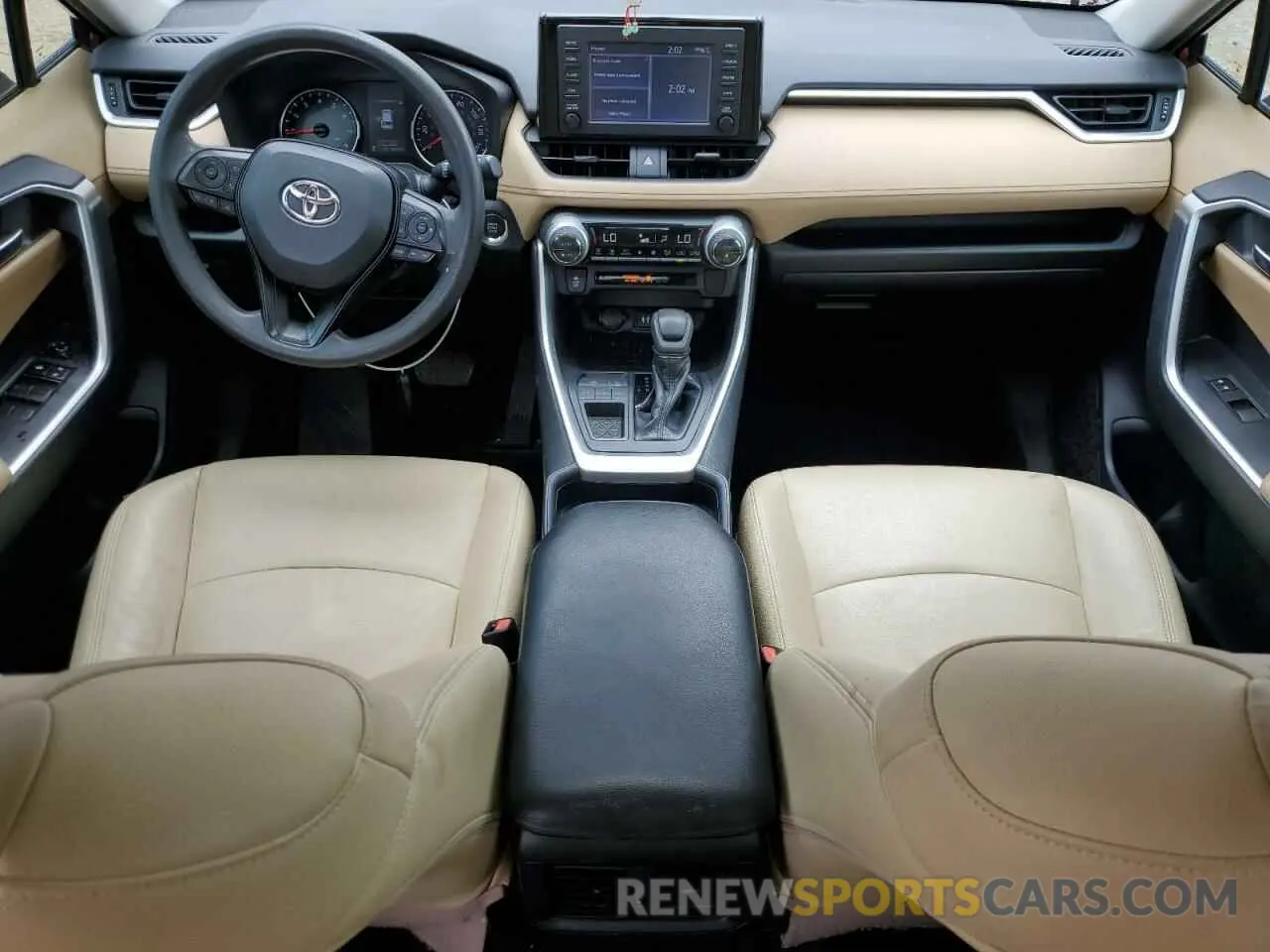 8 Photograph of a damaged car 2T3W1RFV1KW033201 TOYOTA RAV4 2019