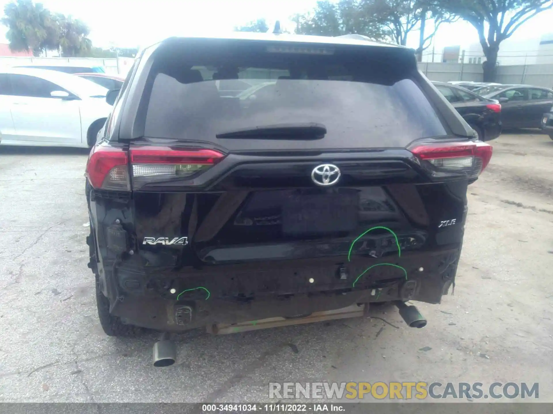 6 Photograph of a damaged car 2T3W1RFV1KW049530 TOYOTA RAV4 2019