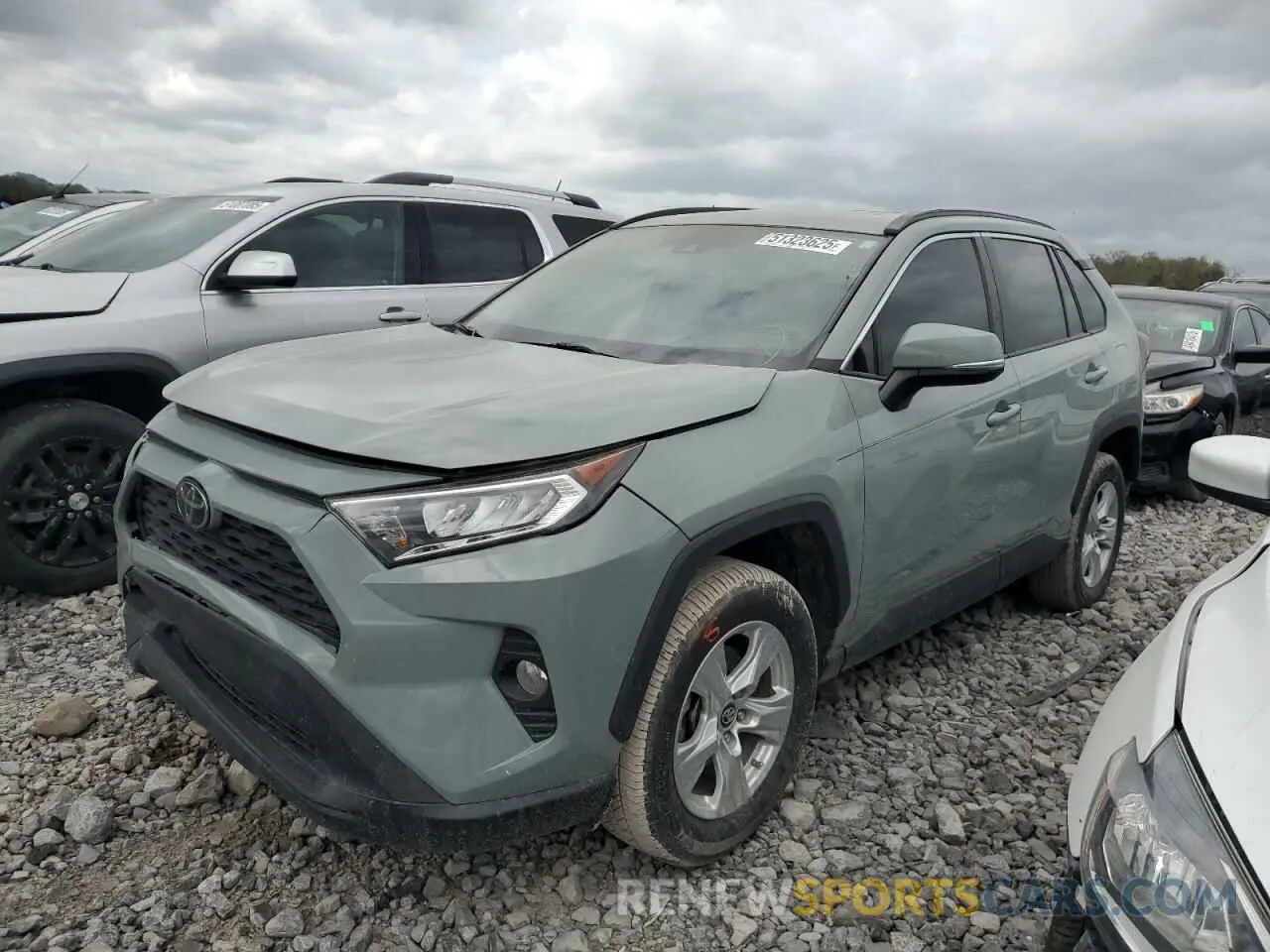 1 Photograph of a damaged car 2T3W1RFV1KW051326 TOYOTA RAV4 2019