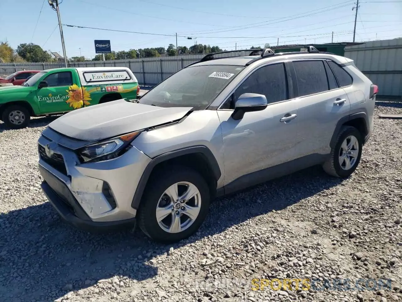 1 Photograph of a damaged car 2T3W1RFV2KC005506 TOYOTA RAV4 2019