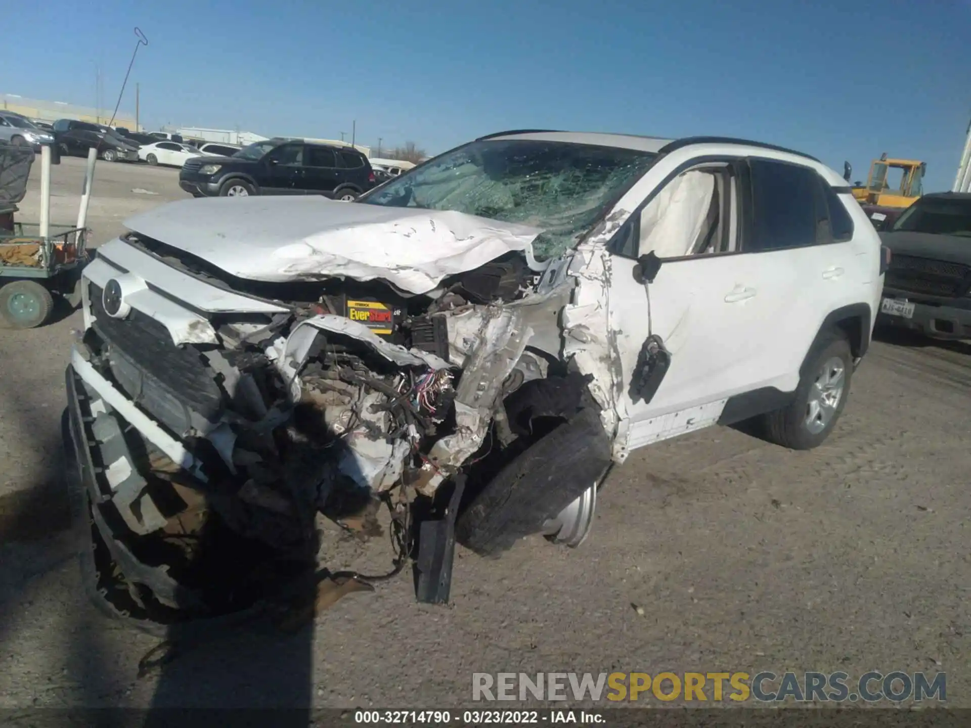 2 Photograph of a damaged car 2T3W1RFV2KC014478 TOYOTA RAV4 2019