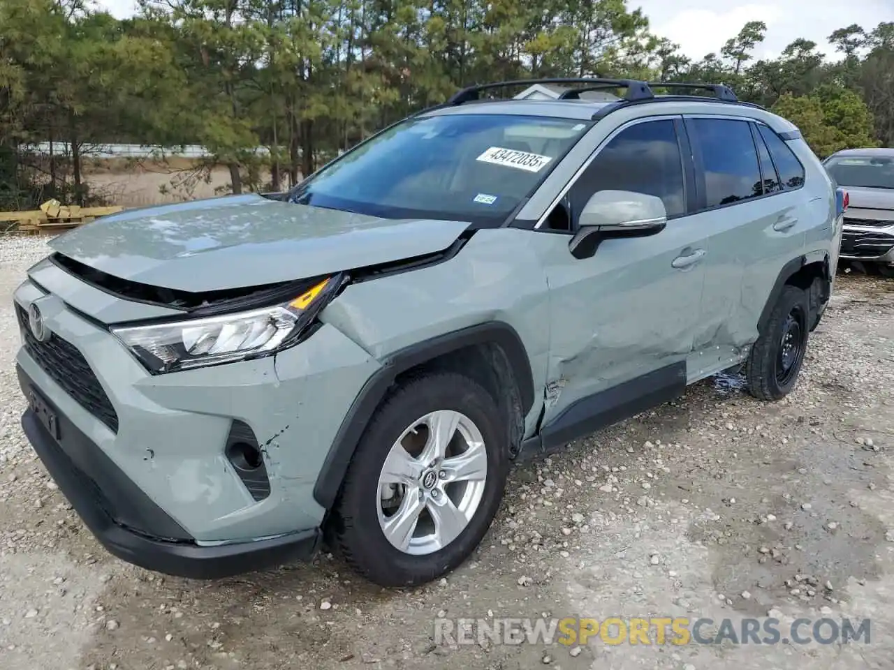 1 Photograph of a damaged car 2T3W1RFV2KC018272 TOYOTA RAV4 2019