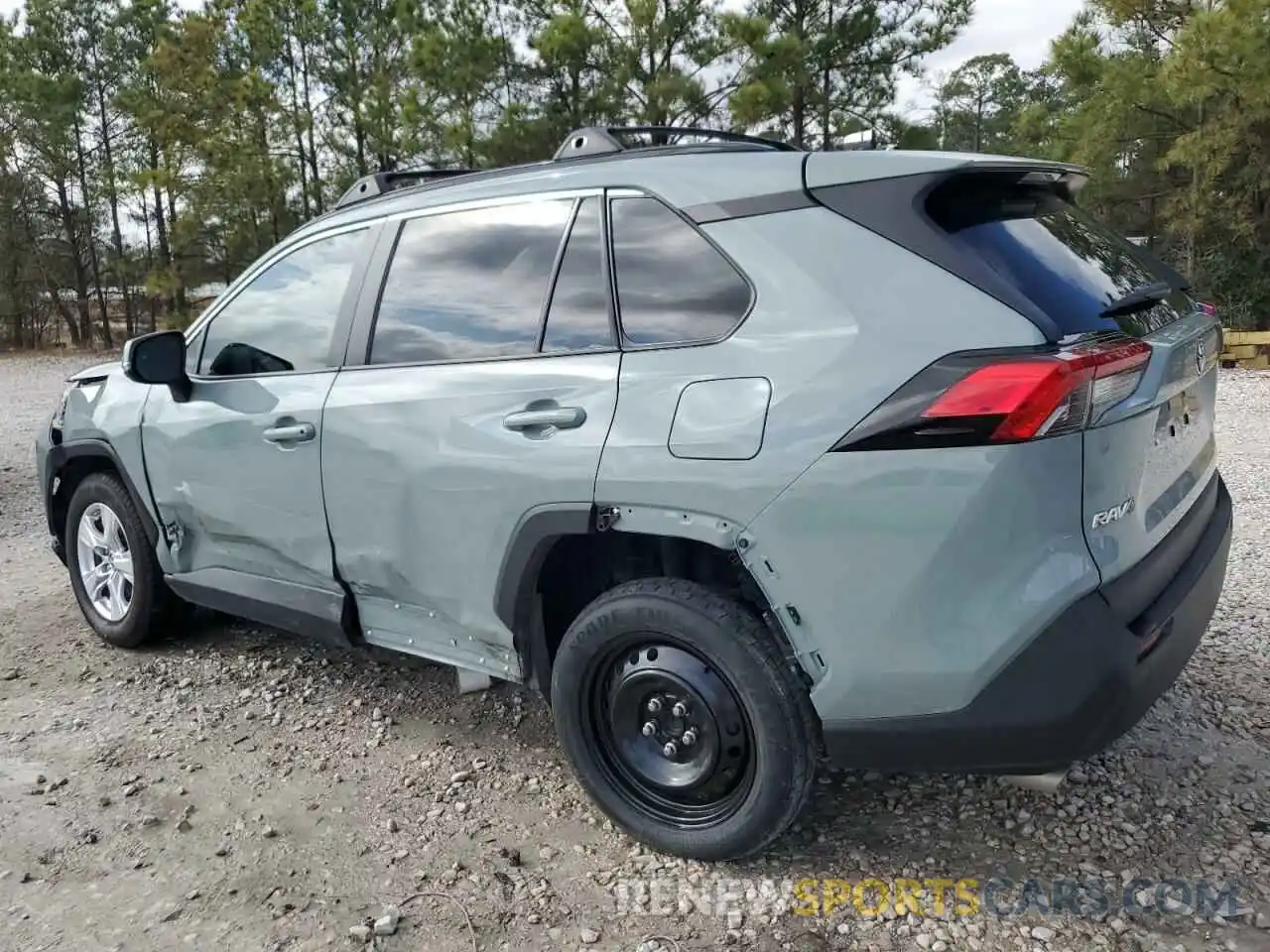 2 Photograph of a damaged car 2T3W1RFV2KC018272 TOYOTA RAV4 2019