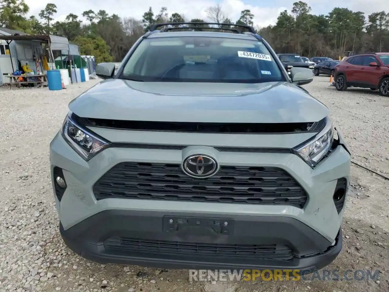 5 Photograph of a damaged car 2T3W1RFV2KC018272 TOYOTA RAV4 2019