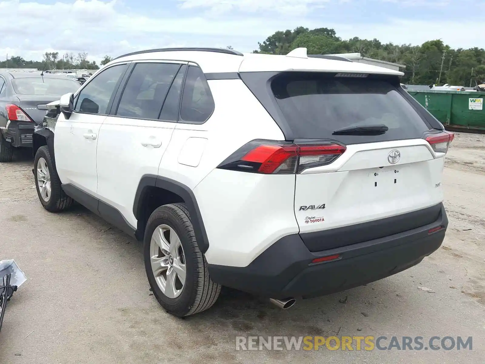 3 Photograph of a damaged car 2T3W1RFV2KC029790 TOYOTA RAV4 2019